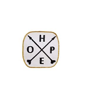 HOPE Quote Embroidery Iron On Patches Jacket Badge Jeans Applique Feminist Quote