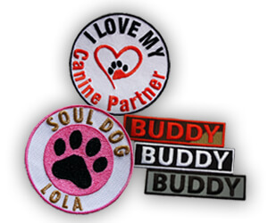 Custom Dog Name Patches